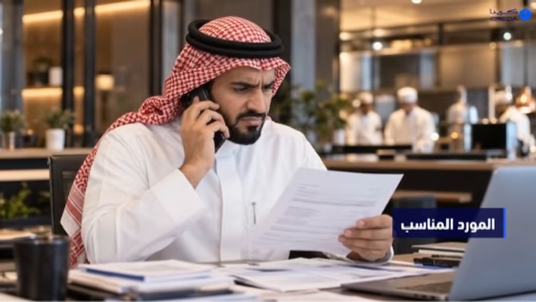 لقطة من فيديو كريدا للمشترين التجاريين من إنتاج هين
