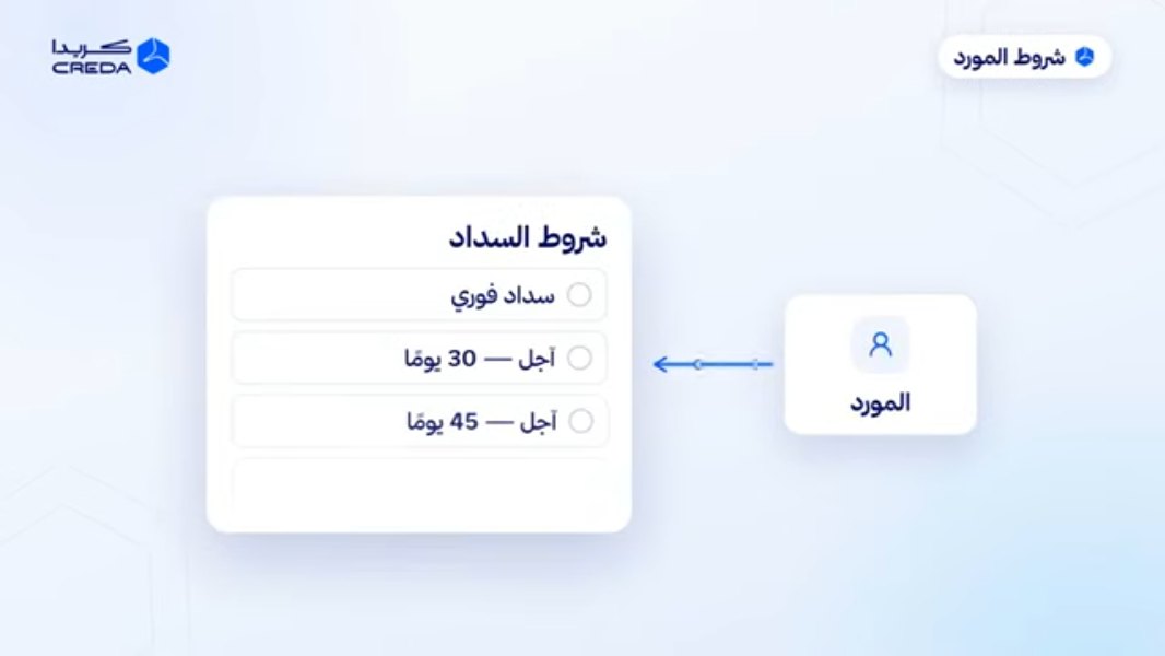 لقطة من فيديو منصة كريدا للموردين من إنتاج هين