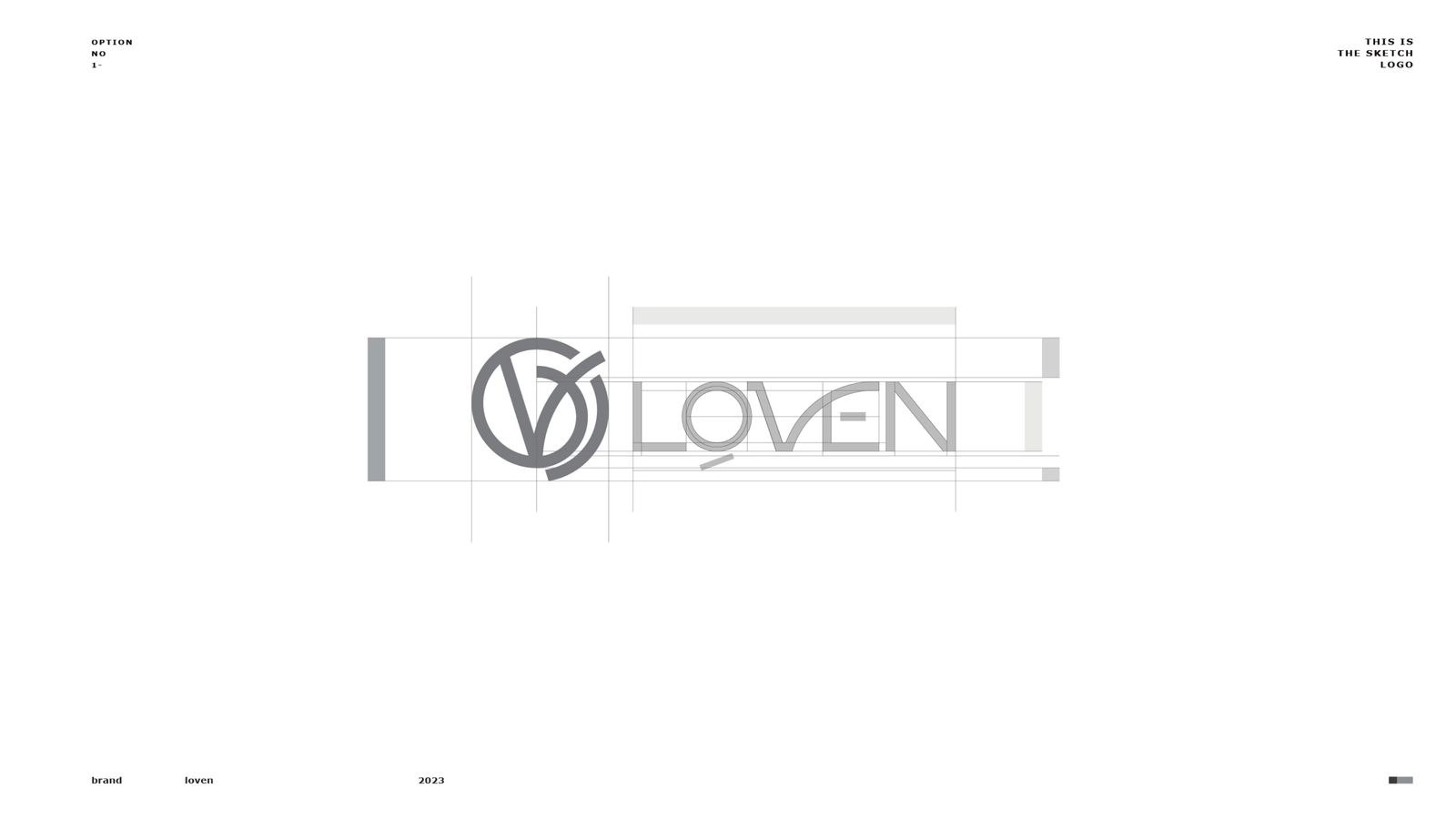 شبكة بناء شعار LOVEN الكامل
