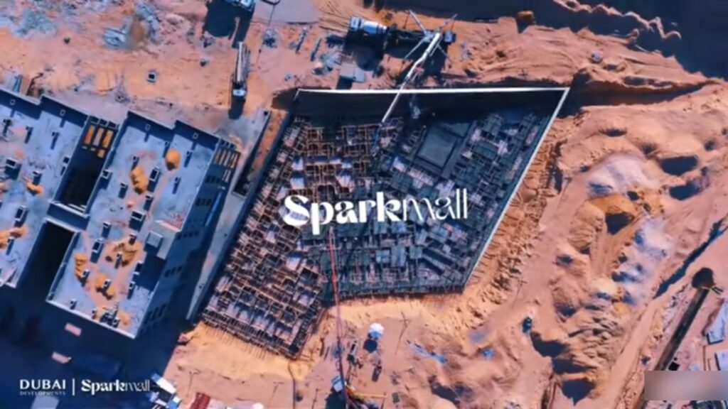مونتاج عقاري لمشروع سبارك مول من دبي للتطوير